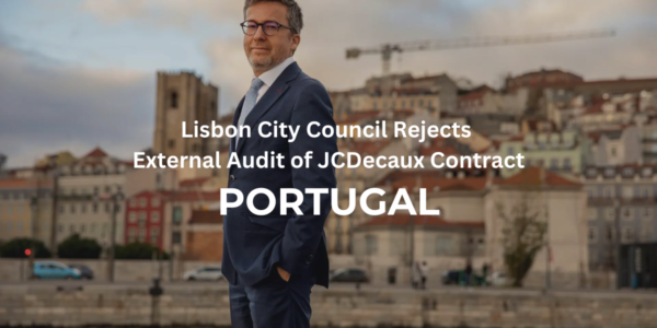 Lisbon City Council Rejects External Audit of JCDecaux Contract