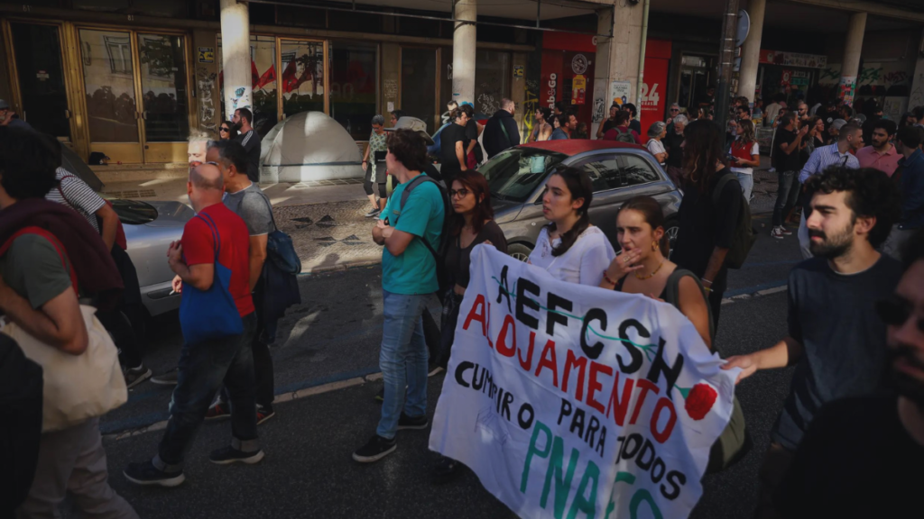 Housing Rights Lisbon Housing Protest