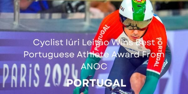 Iúri Leitão Best Portuguese Athlete Award From ANOC