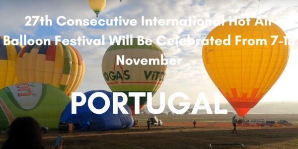 Portugal hot air balloon