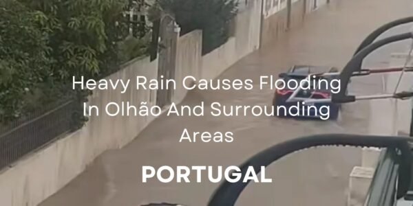 Heavy Rain Flood Olhão