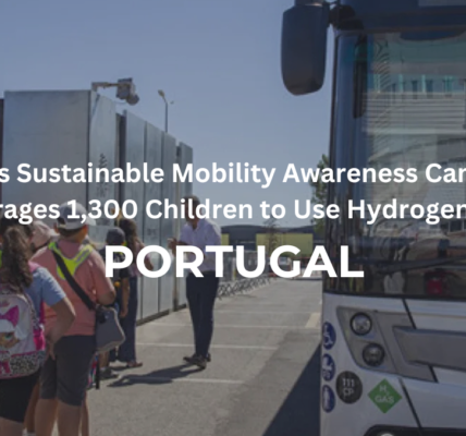 Cascais Sustainable Mobility Awareness Campaign Encourages 1,300 Children to Use Hydrogen Buses