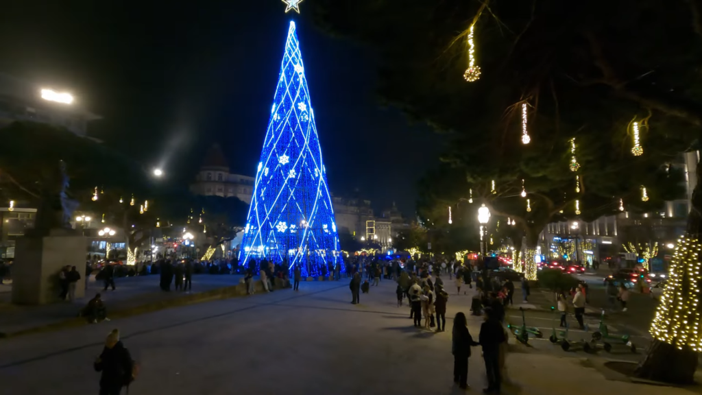 Christmas Lights In Lisbon