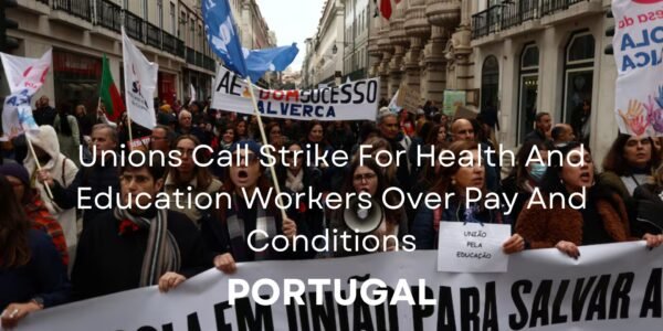 Health And Education Workers Strike